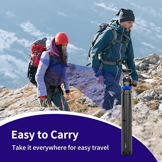 Selfie Stick Tripod for Gopro Camera, Portable Lightweight Camera Tripod for