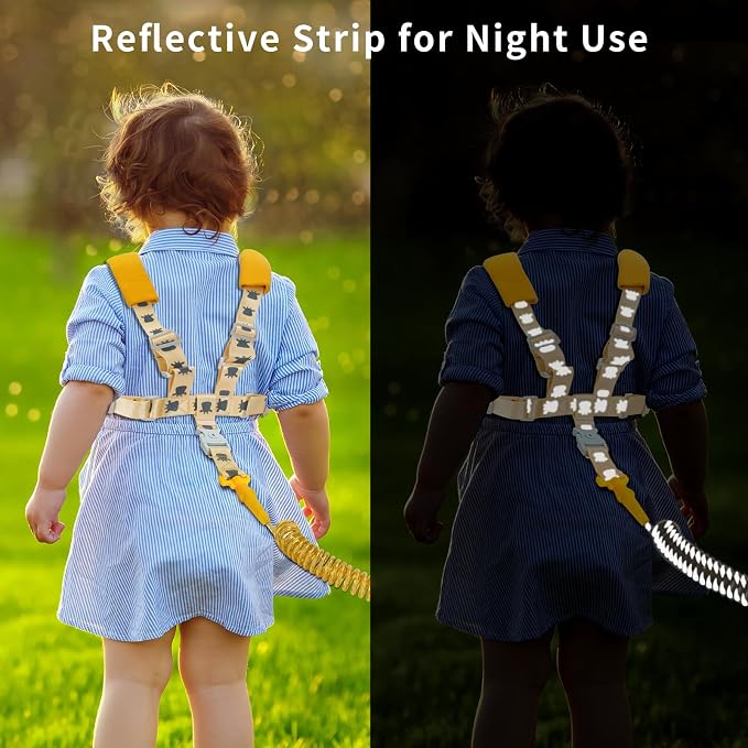 Toddler Leashes + Anti Lost Wrist Link