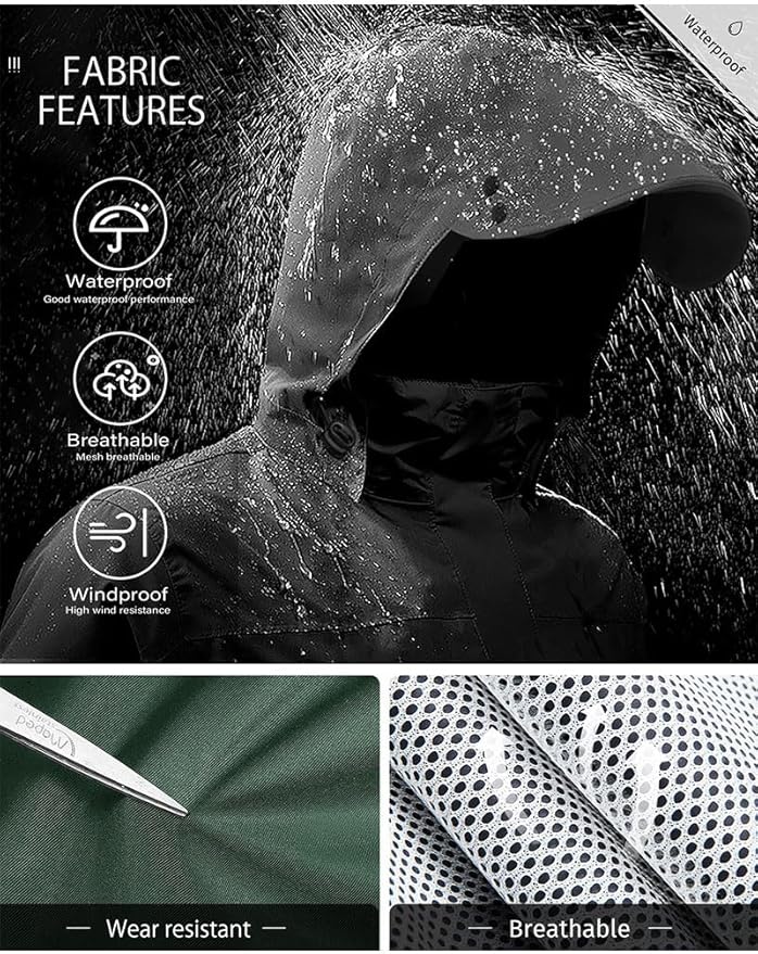 iCreek Rain Suit Waterproof Jacket