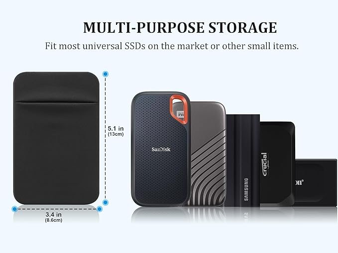 Lacdo Portable Hard Drive Sleeve