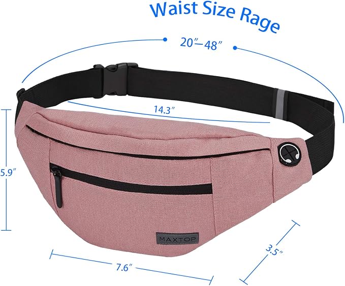 MAXTOP Large Crossbody Fanny Pack