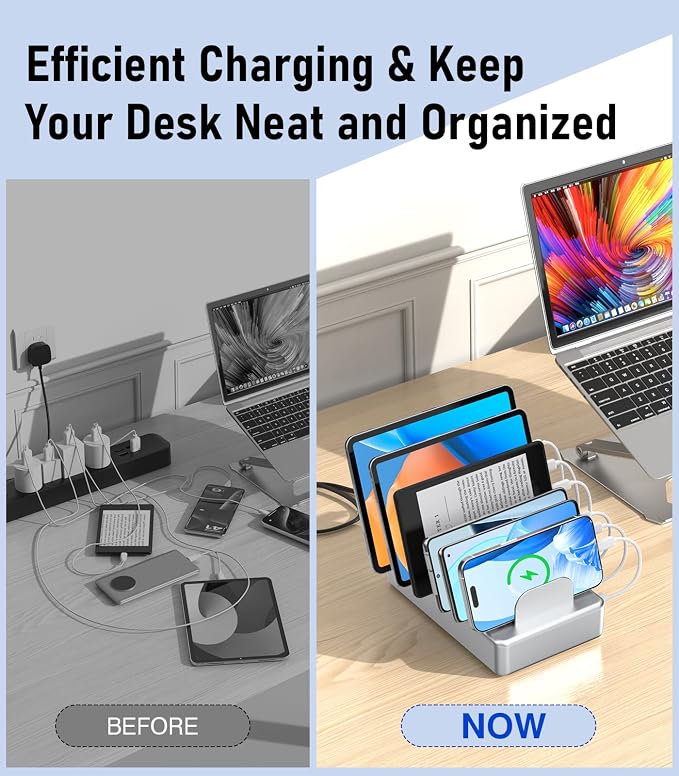CREATIVE DESIGN 6 Port Charging Station