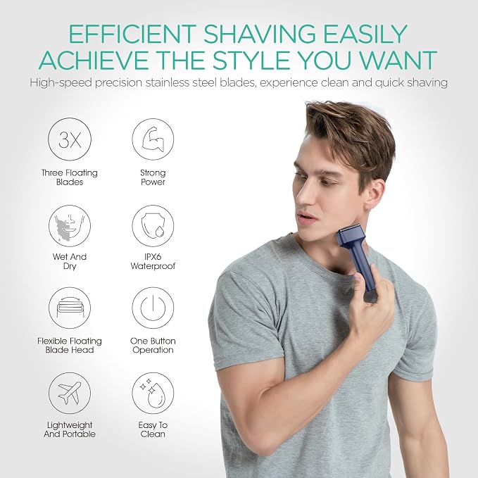 VOYOR Foil Shaver Electric Razor