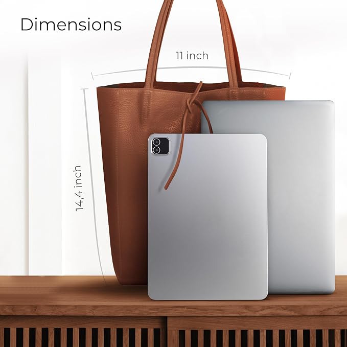 Italian Calf Leather Tote for Women