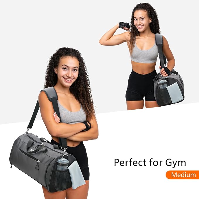 TOPDesign Gym Bag for Women & Men, Unisex Duffel Bag