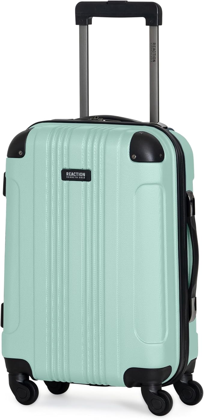 Kenneth Cole REACTION Out of Bounds, Mint Blue, 20-Inch Carry On