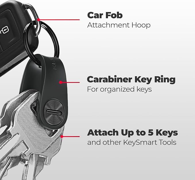 KeySmart Keychain Key Holder