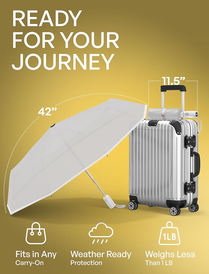REPEL Windproof Travel Umbrella