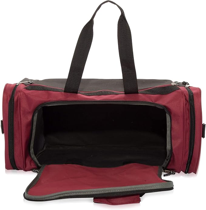 DALIX 21" Blank Sports Duffle Bag Gym Bag Travel Duffel