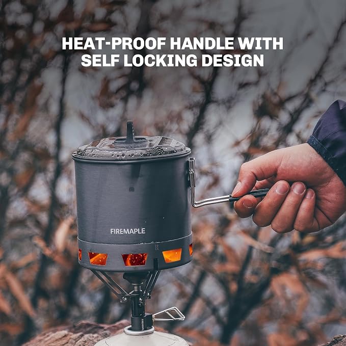 Fire-Maple Petrel Ultralight Pot- High Efficiency Aluminum Camping and