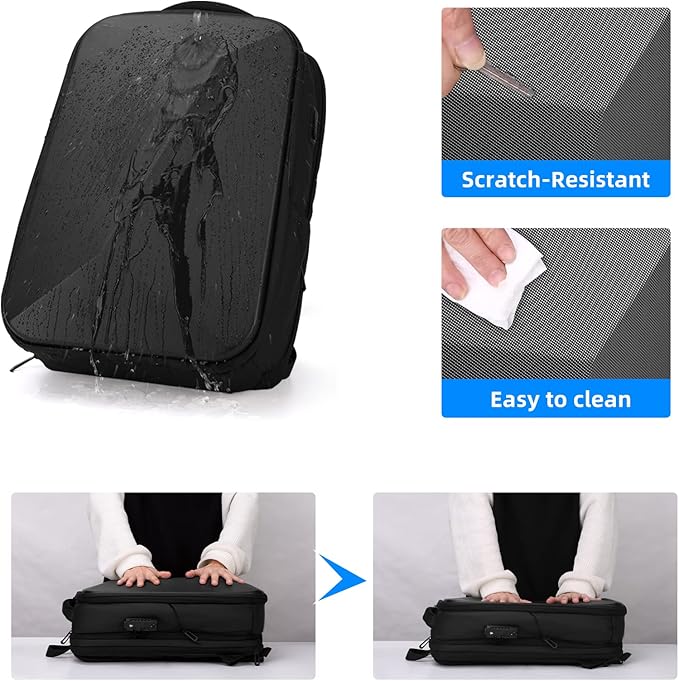 FENRUIEN Anti Theft Laptop Backpack