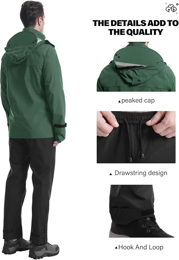 iCreek Rain Suit Waterproof Jacket