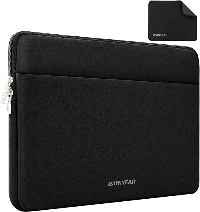 RAINYEAR Laptop Sleeve Case 15.6 Inch, Protective Portable Case