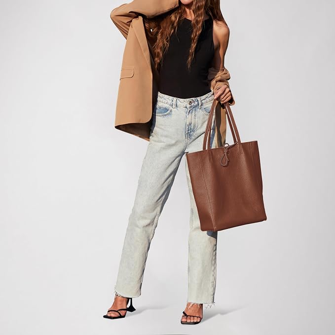 Italian Calf Leather Tote for Women