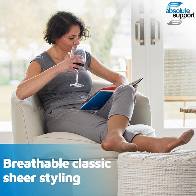 Made in USA - Sheer Compression Socks
