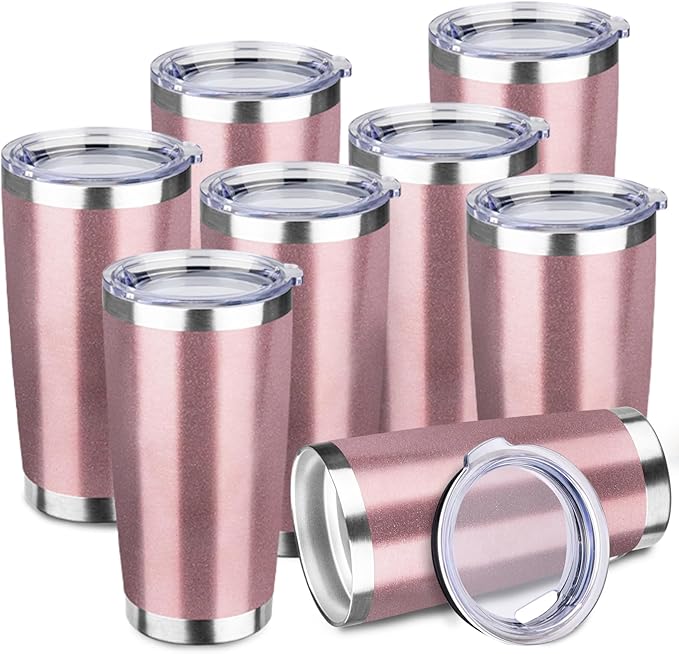 StarSpeed 20oz 8 pack Insulated Tumblers