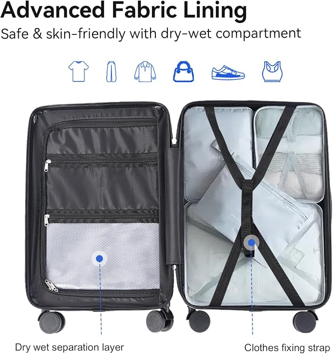 SOKOK Front Pocket Luggage