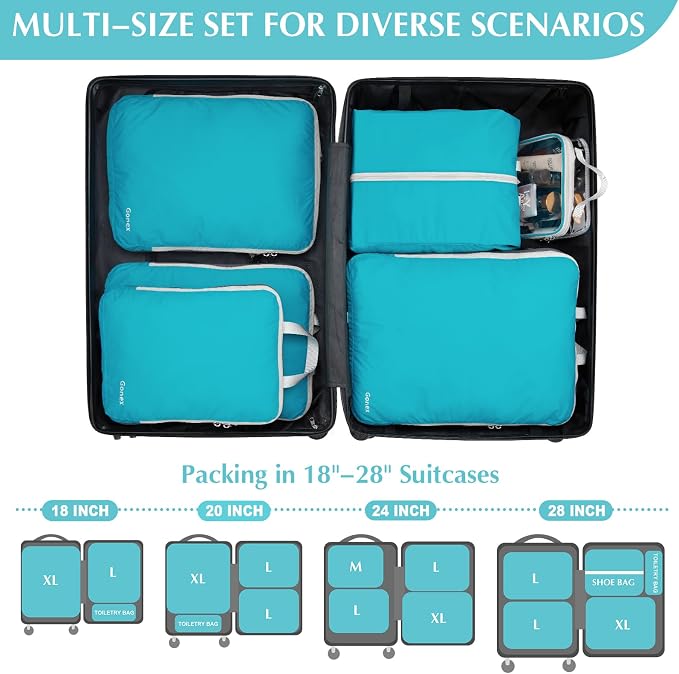 Gonex Compression Packing Cubes