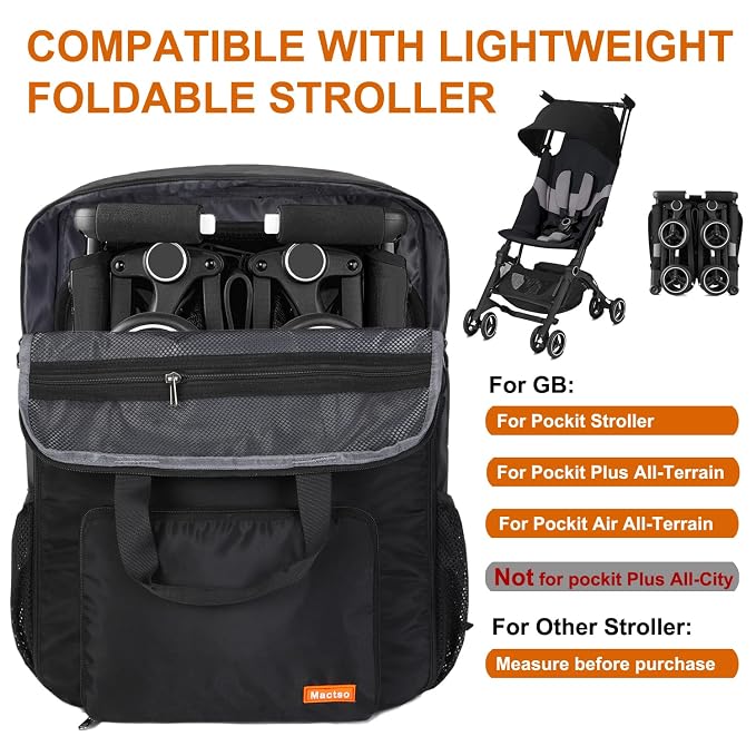 Mactso Stroller Travel Bag Compatible