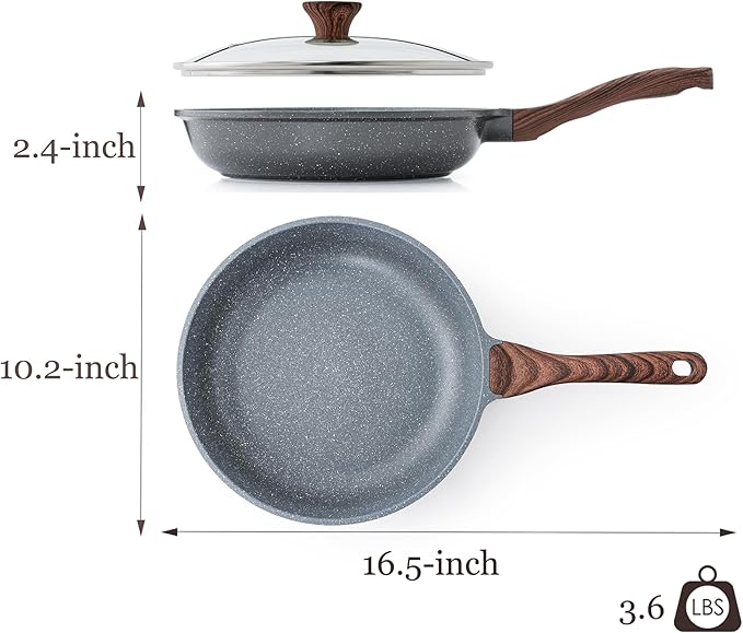 SENSARTE Nonstick Frying Pan Skillet