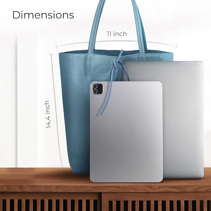 Italian Calf Leather Tote for Women
