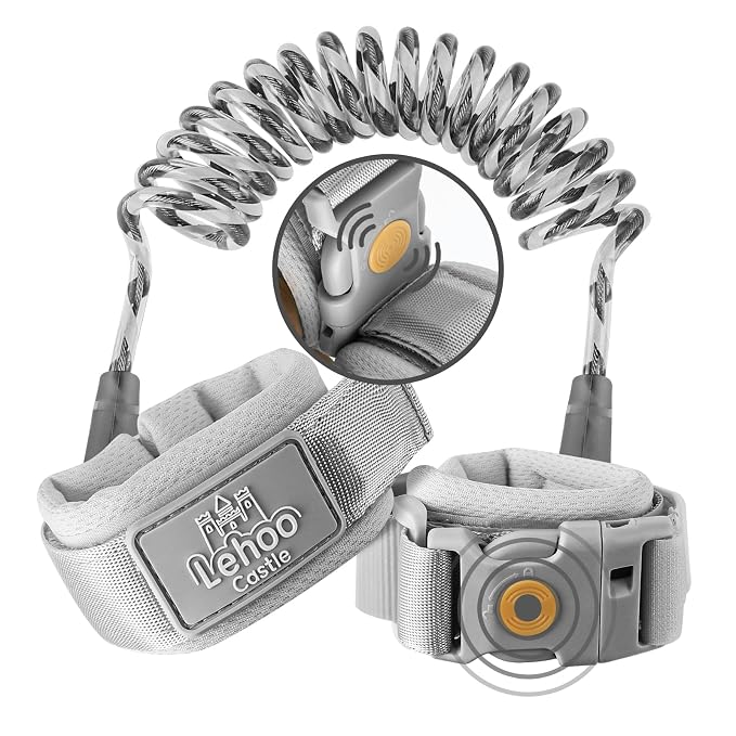 Lehoo Castle Toddler Leash Wrist, 4.9ft Kid Leash Wrist