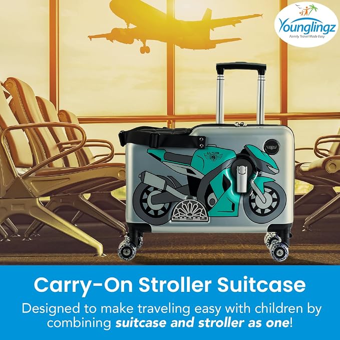 Younglingz LIL FLYER GO Version 2 Ride On Suitcase