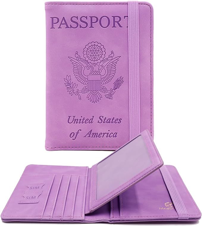 Melsbrinna RFID Passport Holder