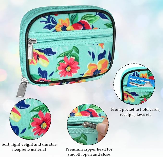 Serfeymi Weekly Travel Pill Organizer Pill Case