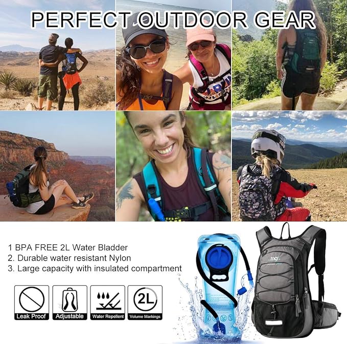 15L Insulated Hydration Backpack Pack