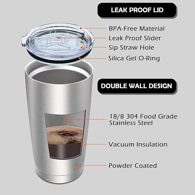 20oz Tumbler Bulk Stainless Steel Tumblers