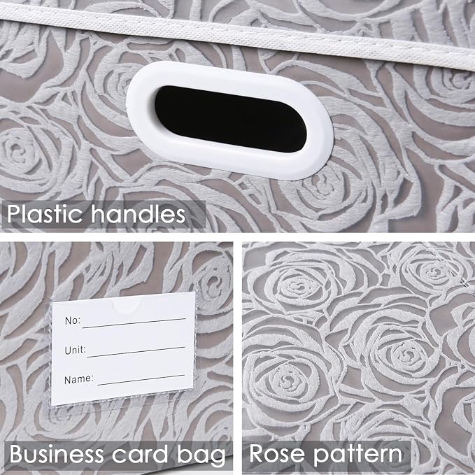 PRANDOM Jumbo Collapsible Storage Boxes