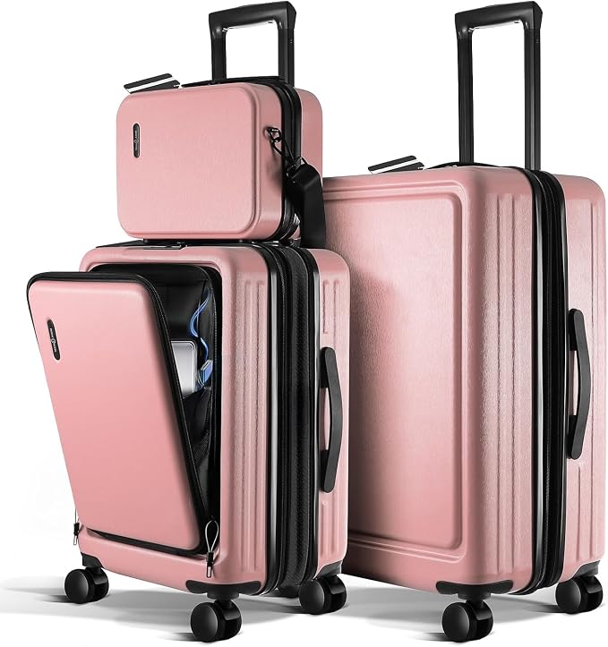 Luggage Sets 3 Piece, 22 Inch Carry on Luggage and 28 Inch Suitcases