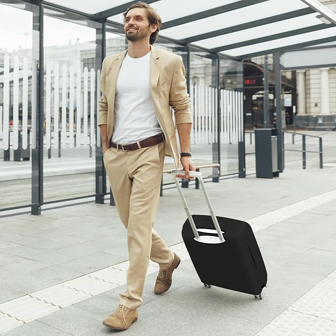Luggage Covers For Suitcase Tsa Approved, Washable Suitcase Cover Elastic