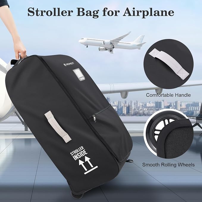 Stroller Bag for Airplane, Stroller Travel Bag Compatible