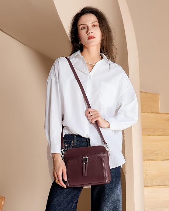 befen Genuine Leather Crossbody Purses