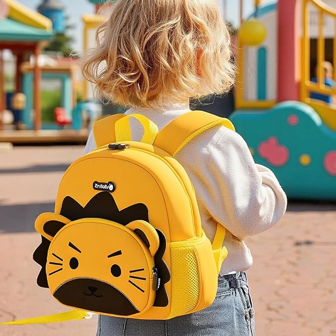 Padgene Toddler Backpacks Kids Preschool Backpack Waterproof Neoprene Animal