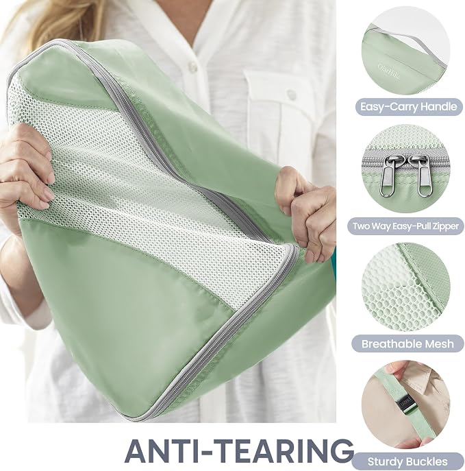 ALL INCLUDED 10 Set Durable Packing Cubes