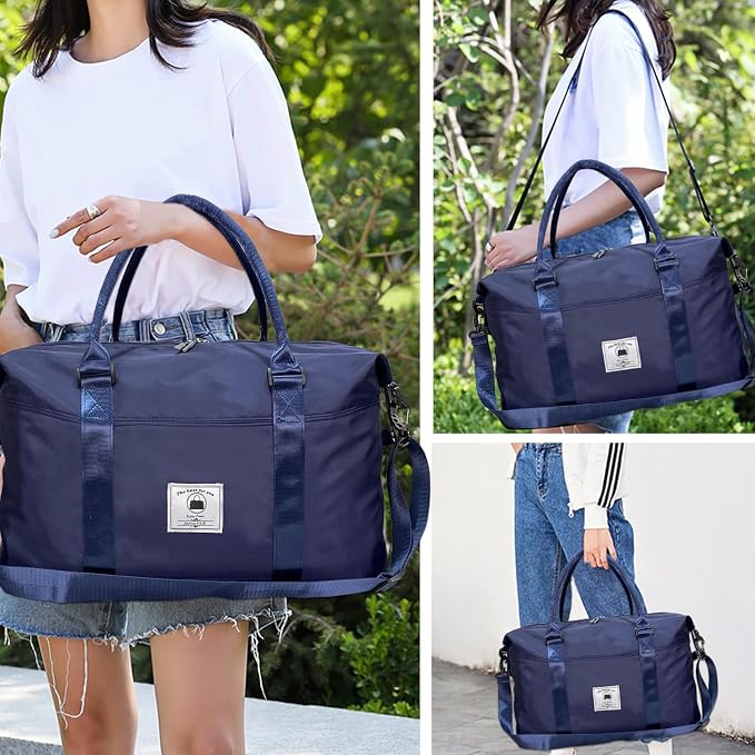 Travel Duffle Bag, Waterproof Sport Tote Gym Bag