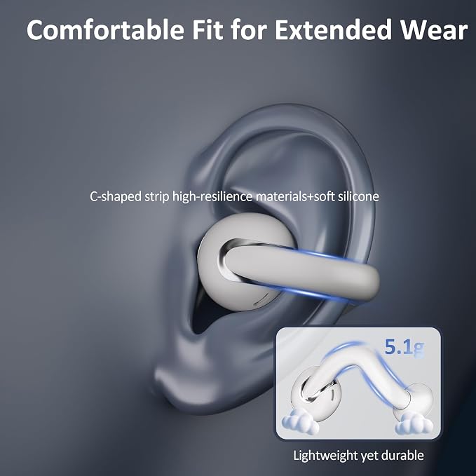 Language Translation Earbuds Real Time, IAMJOY Language Translator Earbuds Open