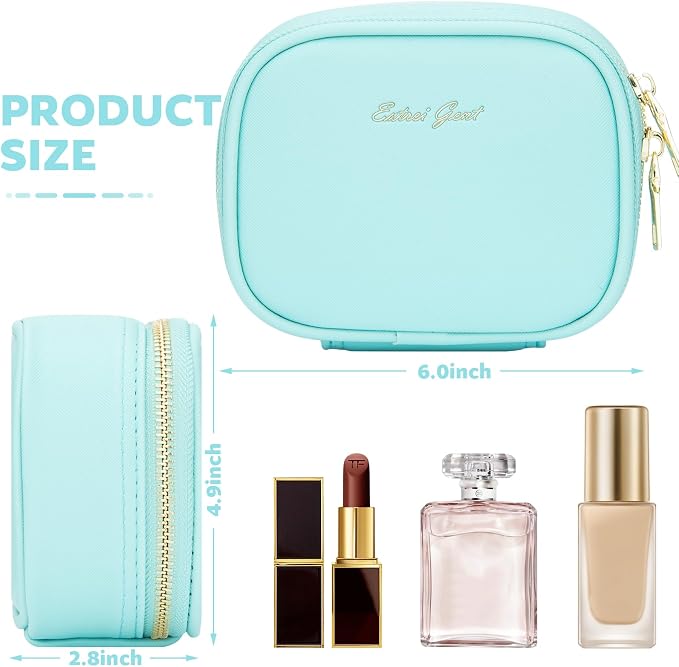 Small Makeup Bag Travel Train Case