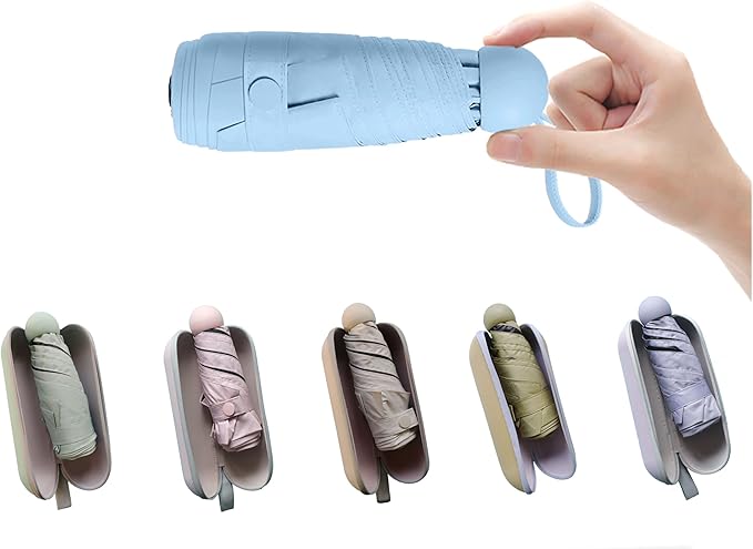 BAODINI Travel Mini Umbrella for Purse