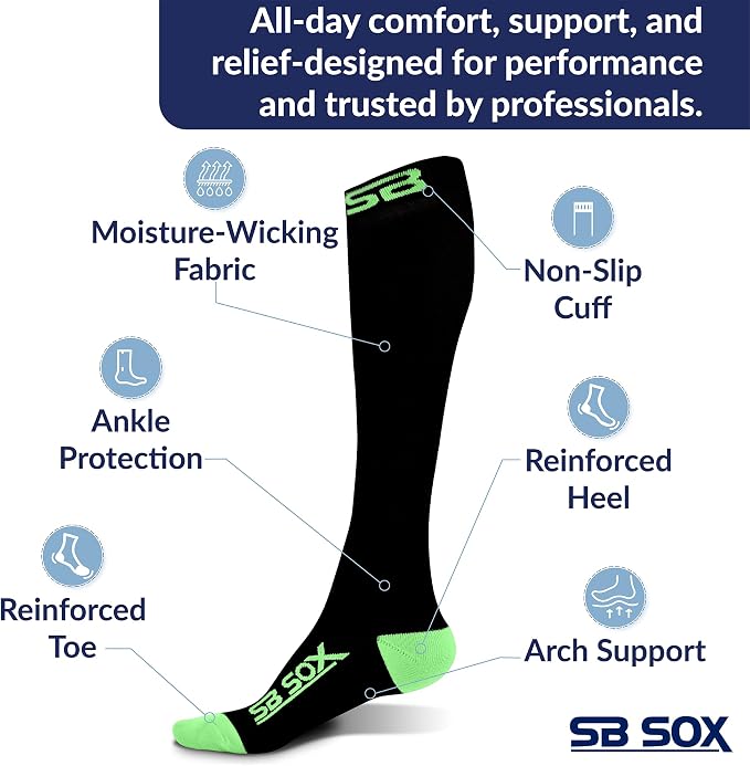 SB SOX Compression Socks for Men & Women