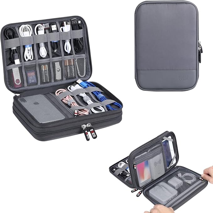 Electronic Cable Organizer Bag