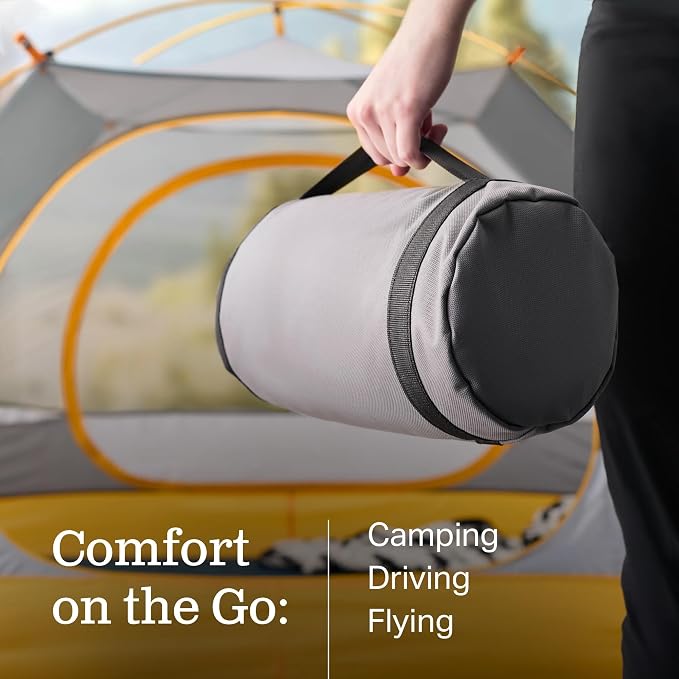 WEEKENDER Gel Memory Foam Camping Pillow