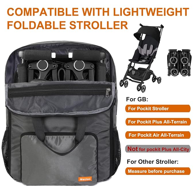 Mactso Stroller Travel Bag Compatible