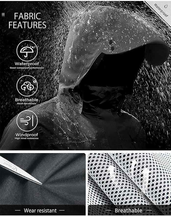 iCreek Rain Suit Waterproof Jacket