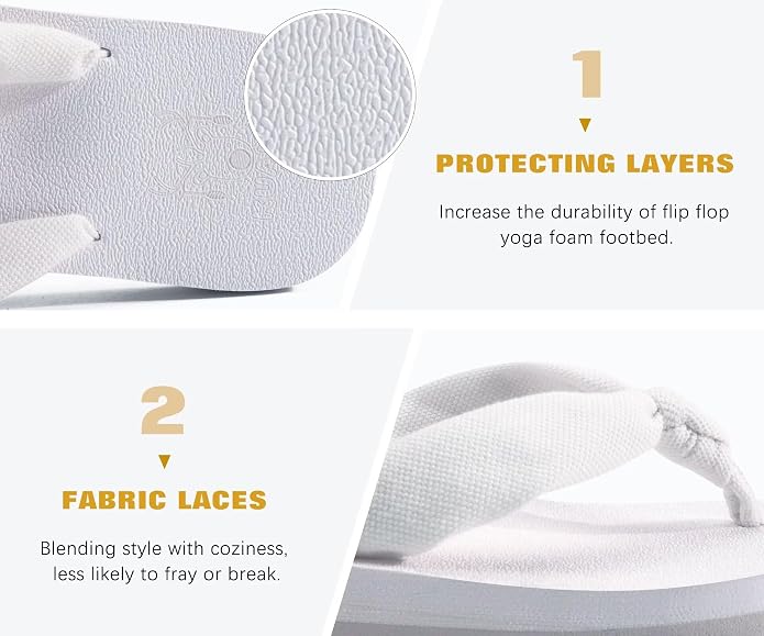 KuaiLu Flip Flops for Women