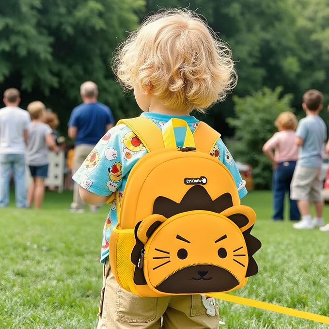 Padgene Toddler Backpacks Kids Preschool Backpack Waterproof Neoprene Animal