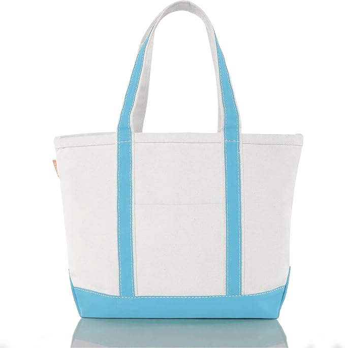 CB STATION Medium Classic Canvas Tote Bag